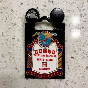 Dumbo Attraction Wait Time Pin